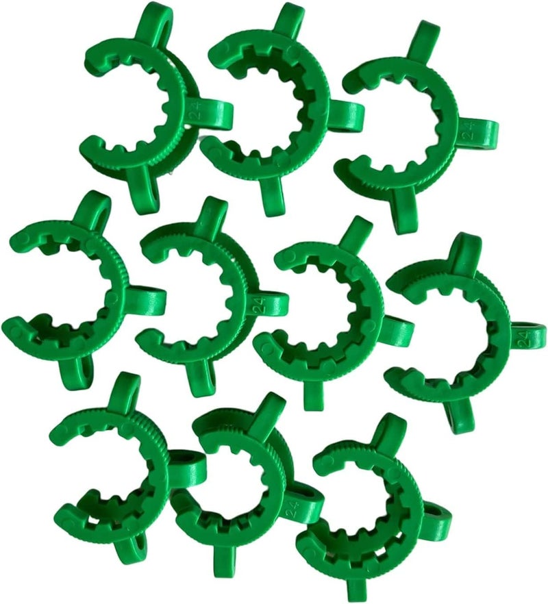 Dinglab Plastic Clip For 24/40 Keck Clamp Glass Standard Taper Ground Joint,10 Pcs/Lot - Image 1